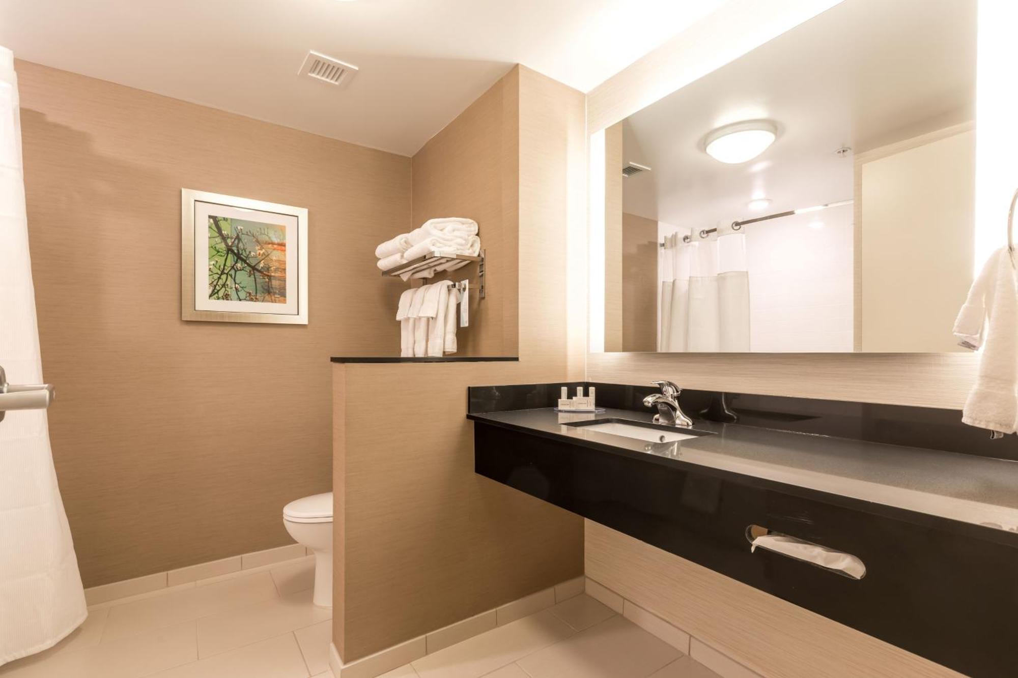 King Room with Roll-In Shower - Mobility Accessible